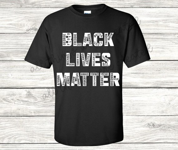 Black Lives Matter This is Why Victim Names Mens Hooded Sweatshirt Hoodie