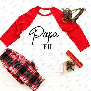 Papa Elf DIGITAL SVG Cut File, Christmas svg, Holiday svg, Holiday Cut File, Grandparent svg, Papa svg, Family svg