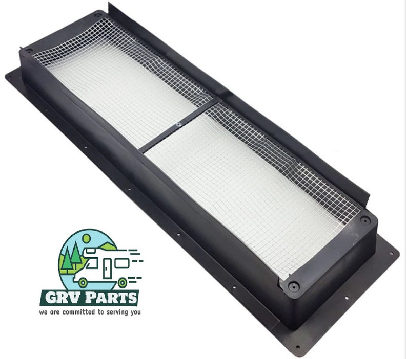 Black Dometic Refrigerator Roof Vent Cover With Base for RV Etsy