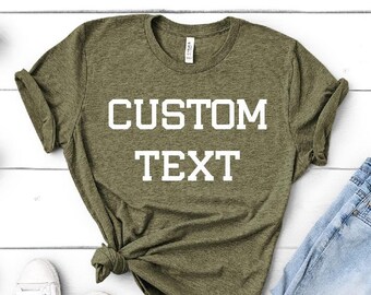 tee shirts made to order