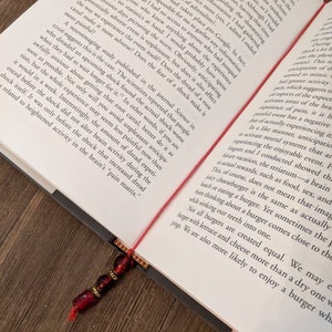 Colorful Book Thong Bookmarks