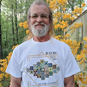 David the hometown tile guy Gold t shirt