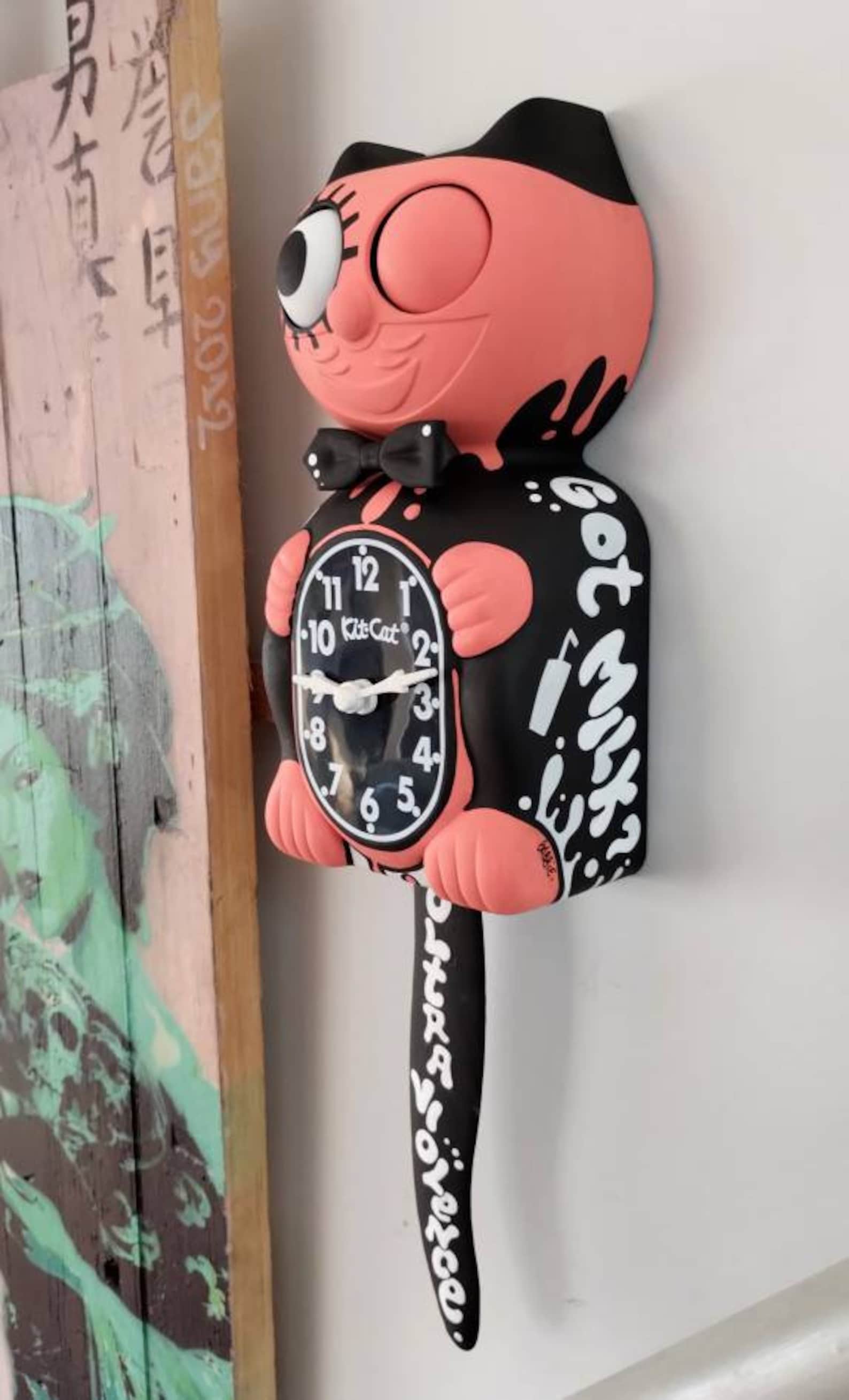 Clockwork Orange Kit-cat Klock© Custom Clock - Stanley Kubrick Movies ...