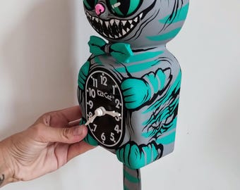 Tim Burton's Cheshire Cat Kit-cat Klock© Custom Clock - Original