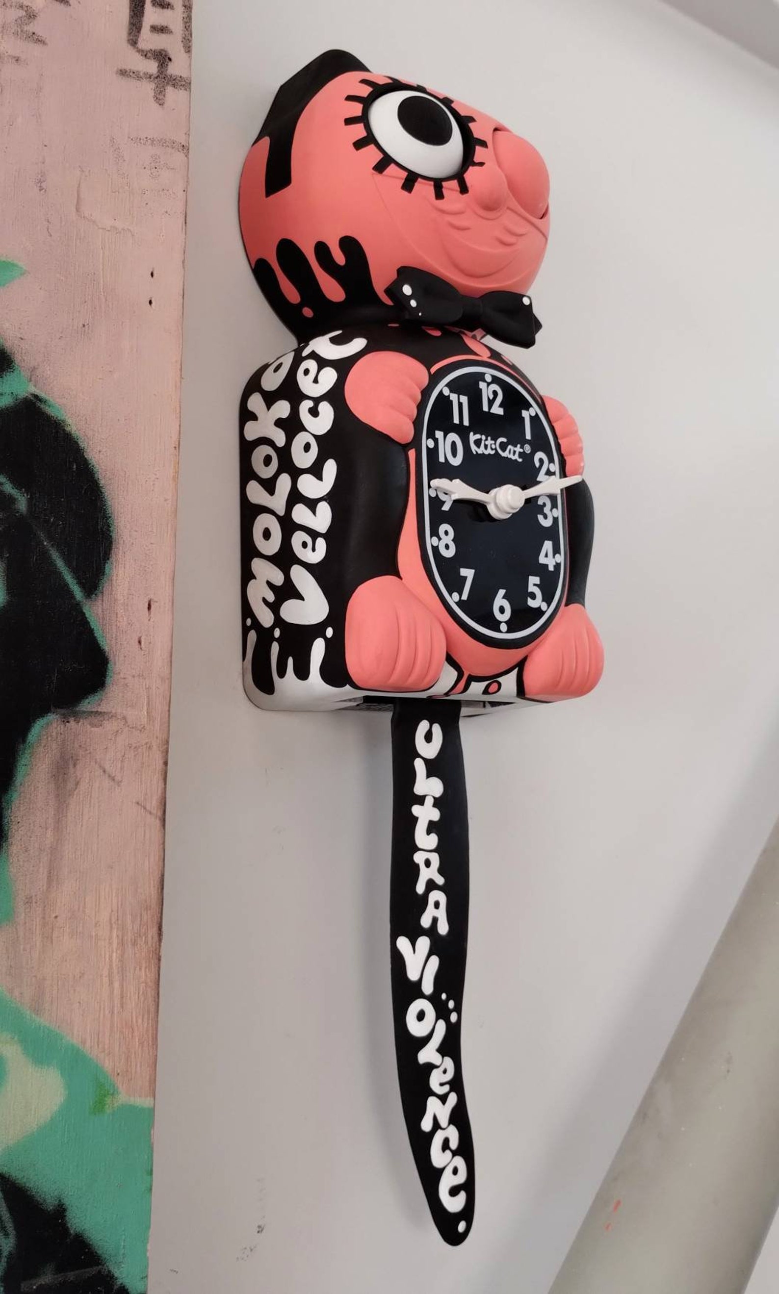 Clockwork Orange Kit-cat Klock© Custom Clock - Stanley Kubrick Movies ...