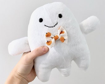 Ghost Plush - Halloween Plush - Ghost - Halloween Stuffed Animal - Cute Ghost, Kawaii Plush, Kawaii Ghost