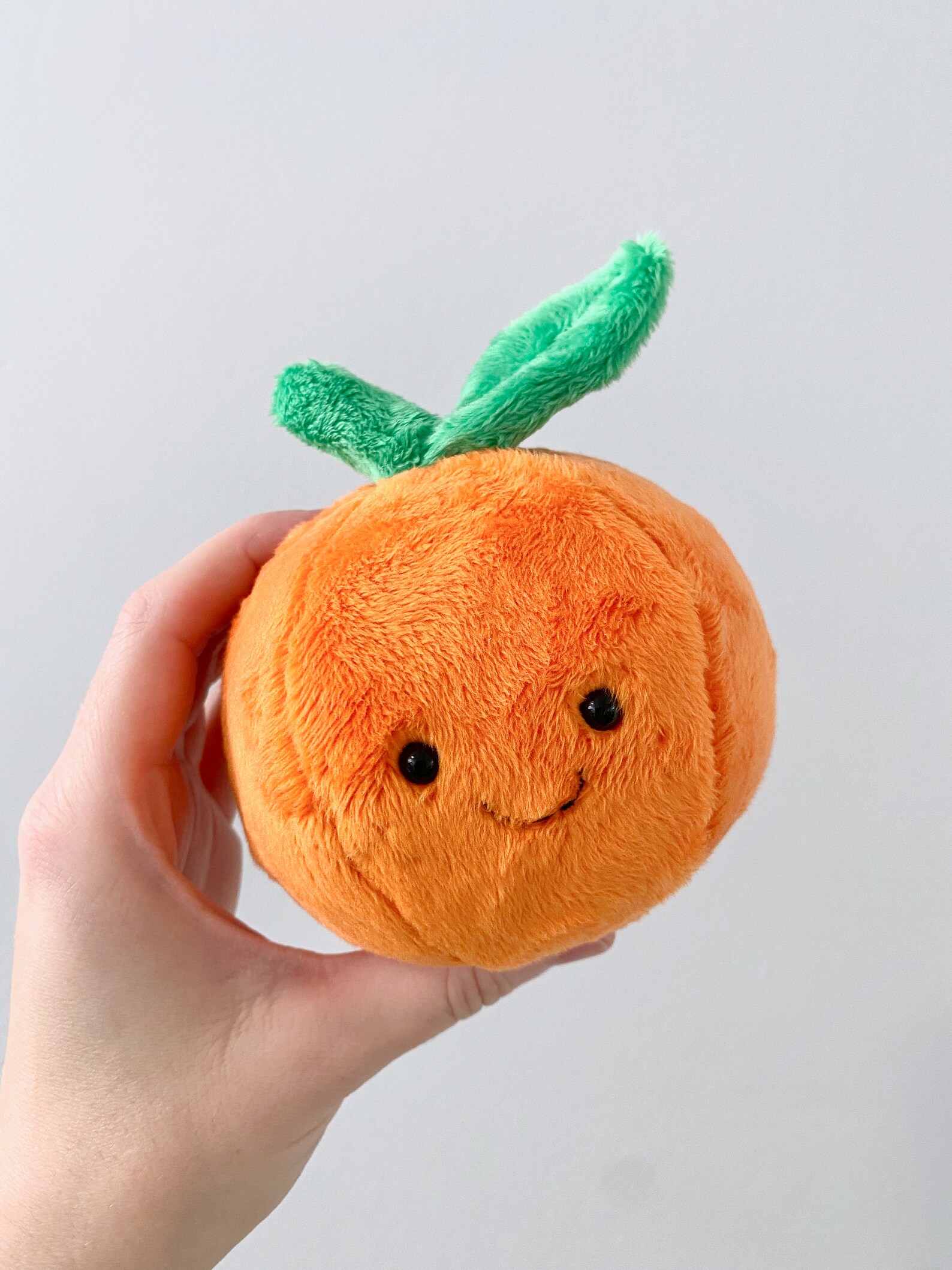 Tiny Orange Plush - Miniature Plush - Orange Plush - Mandarin Stuffed ...