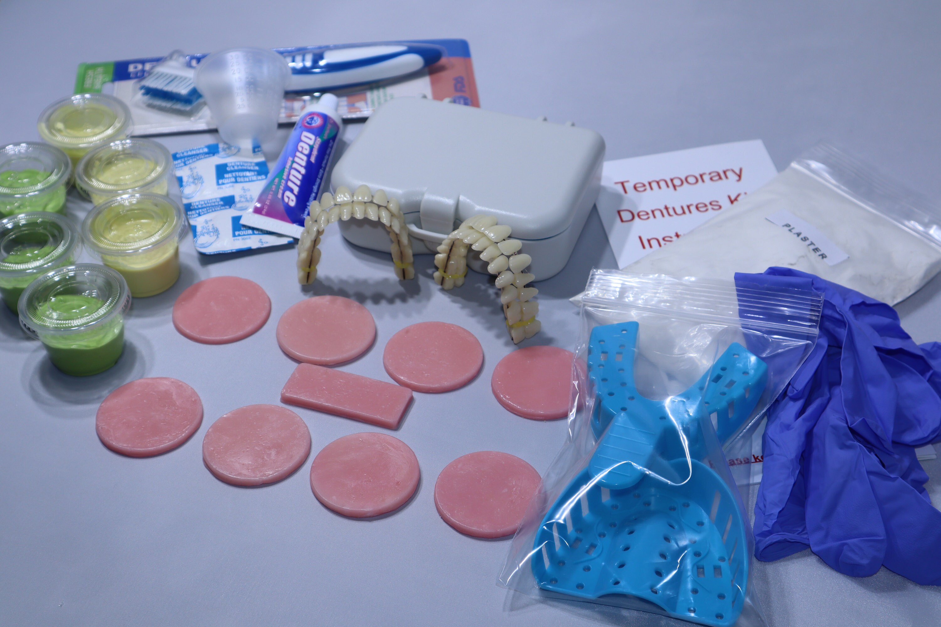 DIY Denture kit full upper full lower denture /Make your Etsy