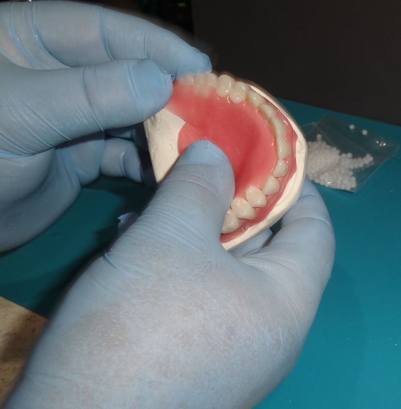 Make Your Dentures at Home Denture kit full upper full lower Etsy