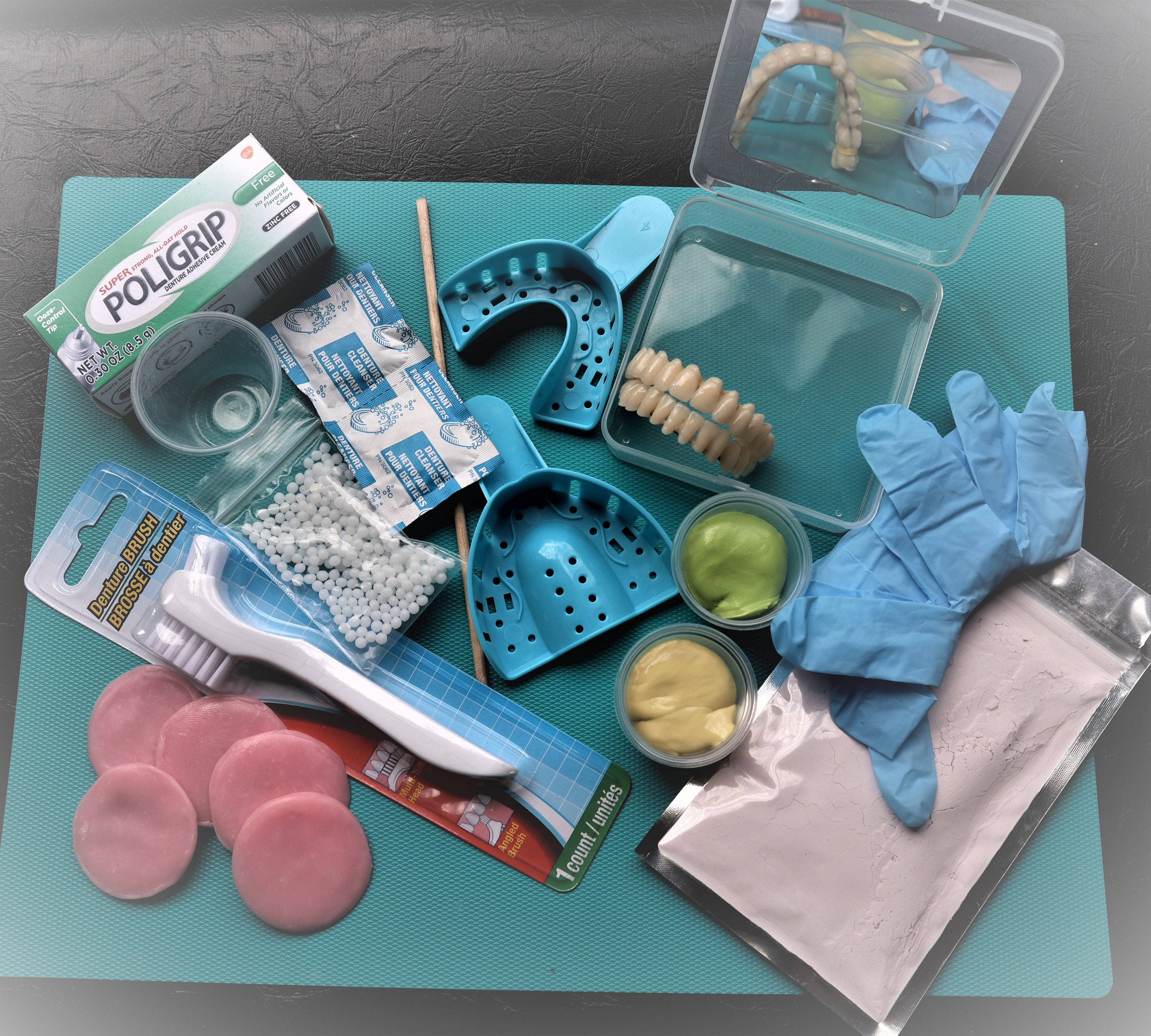 DIY Dentures kit full upper full lower denture /Make your Etsy