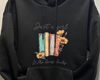Sweat à capuche pour amoureux des livres : sweat-shirt douillet Bookish