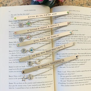 Personalized metal Bookmark, Retirement Gift For Women, Enjoy The Next Chapter, Graduation, wedding bookmark. image 4