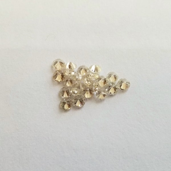 Natural Loose Diamond (Round) Color ~ G-H, Clarity ~ SI2, Size ~ 1.9 - 2.0 mm