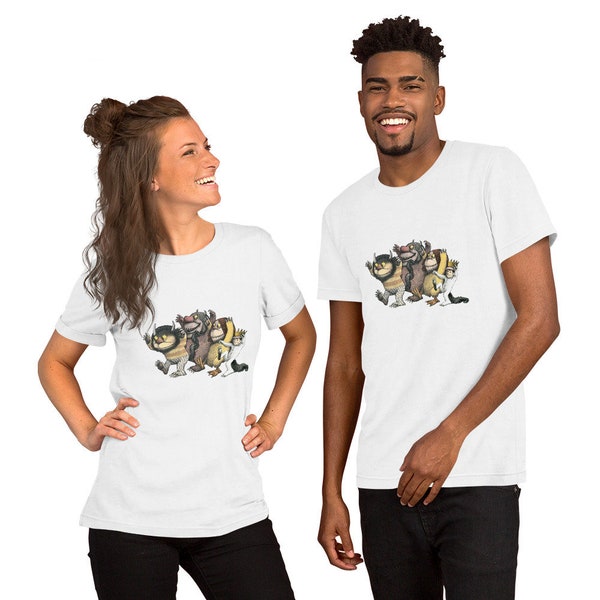 Where The Wild Things Are and Funny MAX Cartoon, Unisex T-Shirt