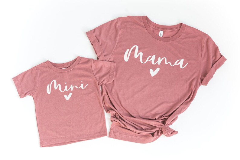Mommy and Me Outfits Mama and Mini Shirts Mini Me Shirts - Etsy