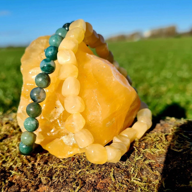 Calcite Bracelet - Etsy