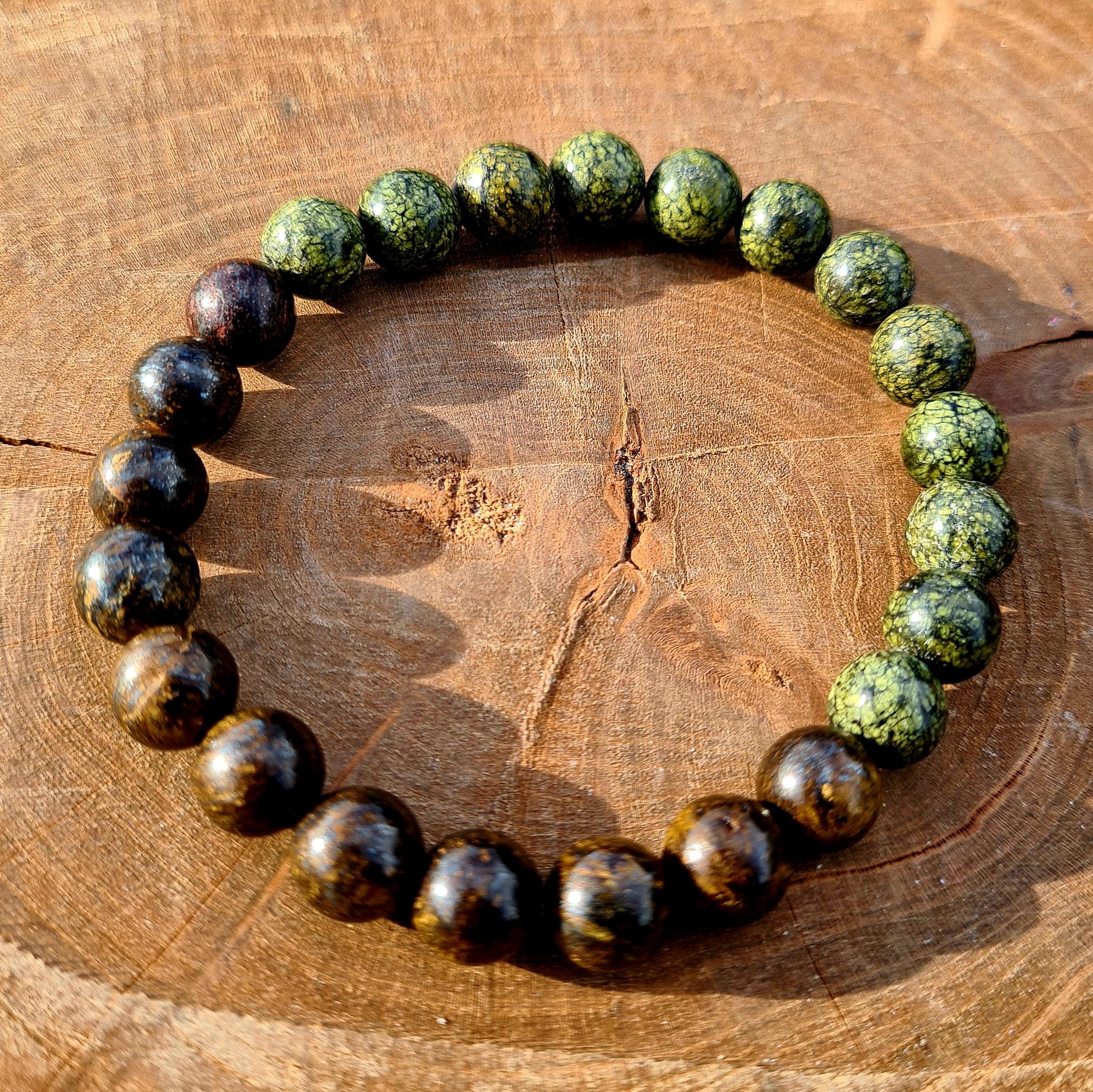 Anti-hex, Anti-energy Vampires Crystals, Bronzite & Serpentine