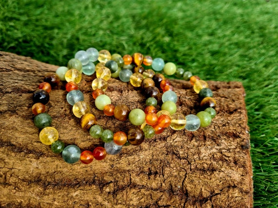 ETERNAL JADE . Pulsera De Plata De Ley 925 Chapada En