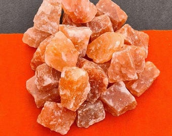 5 piezas de cristales curativos crudos de sal del Himalaya de 40 mm a 50 mm, limpieza del aura, eliminación de malas energías, baño curativo, limpieza de cristales