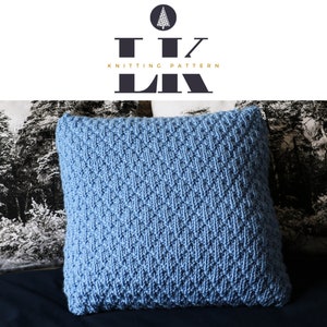 KNITTING PATTERN | Ajax Pillow | Digital Download | Beginner Pattern