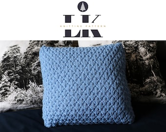 KNITTING PATTERN | Ajax Pillow | Digital Download | Beginner Pattern