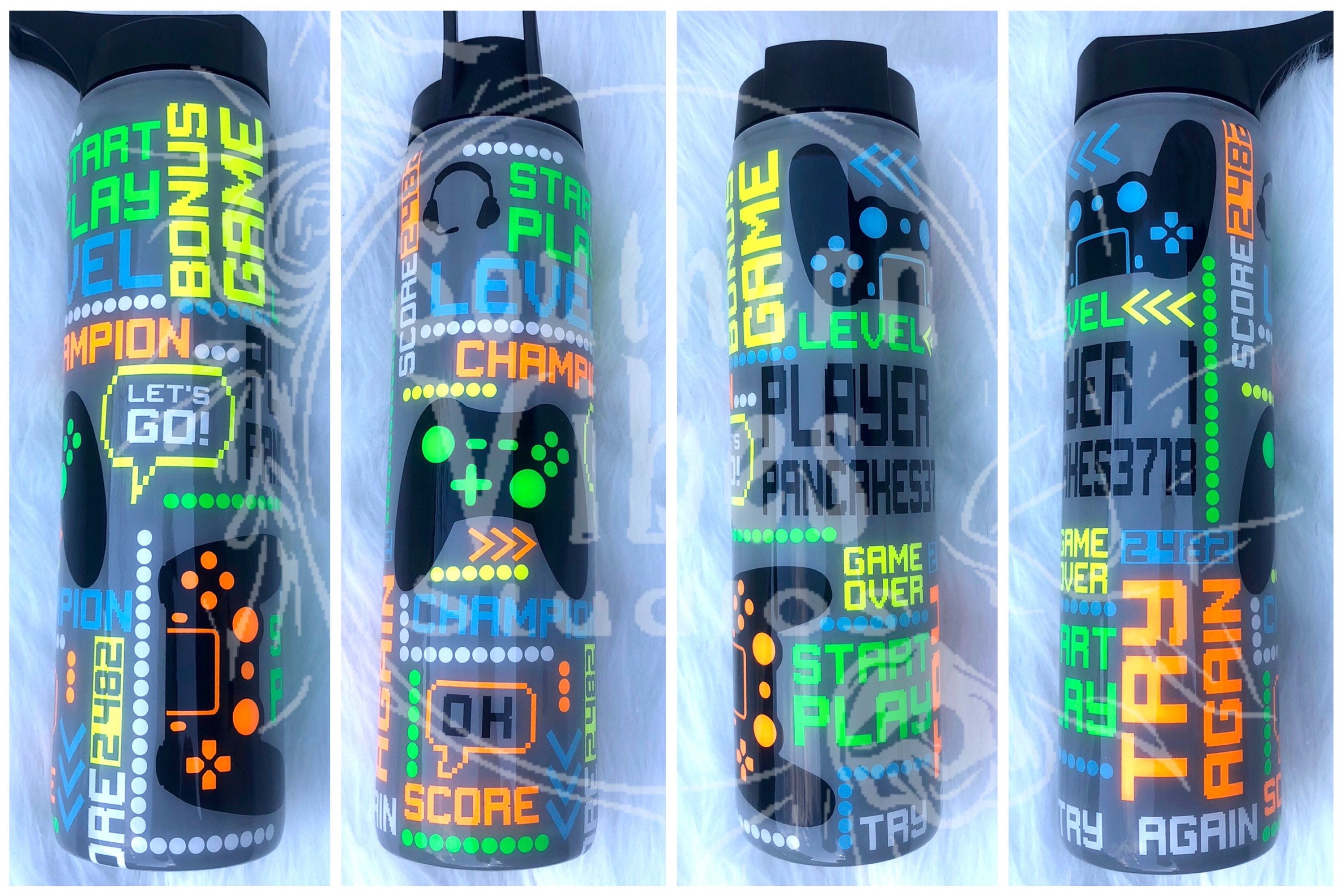 Gamer Tumbler Gaming Cup Playstation Custom Tumbler Etsy