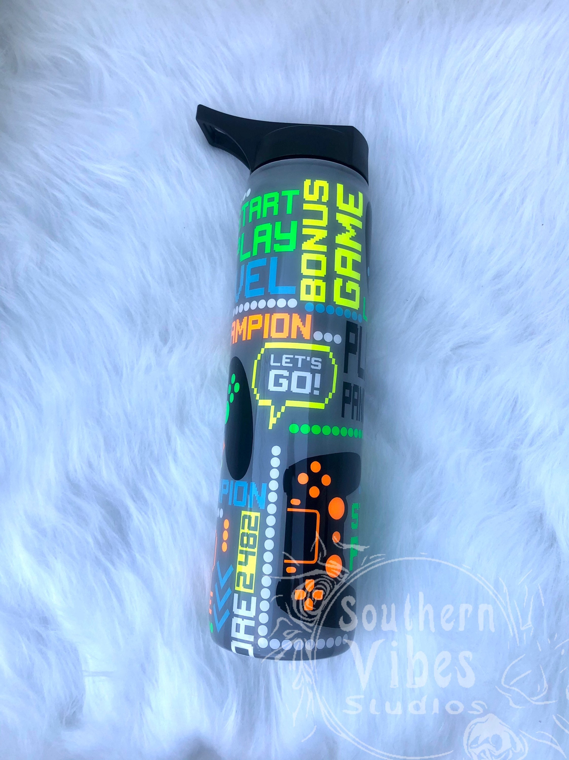 Gamer Tumbler Gaming Cup Playstation Custom Tumbler Etsy