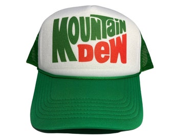 Mountain Dew Hat - Etsy