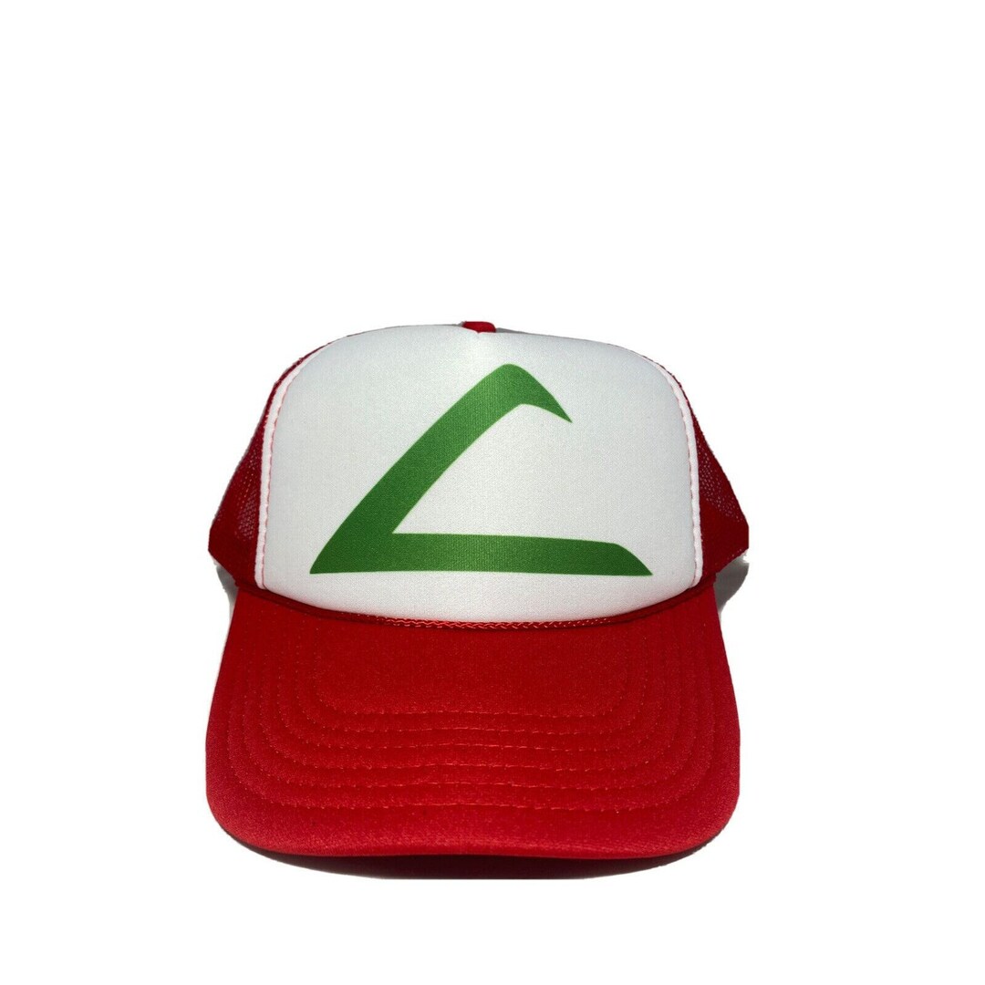 Ash Ketchum Vintage Trucker Hat Etsy