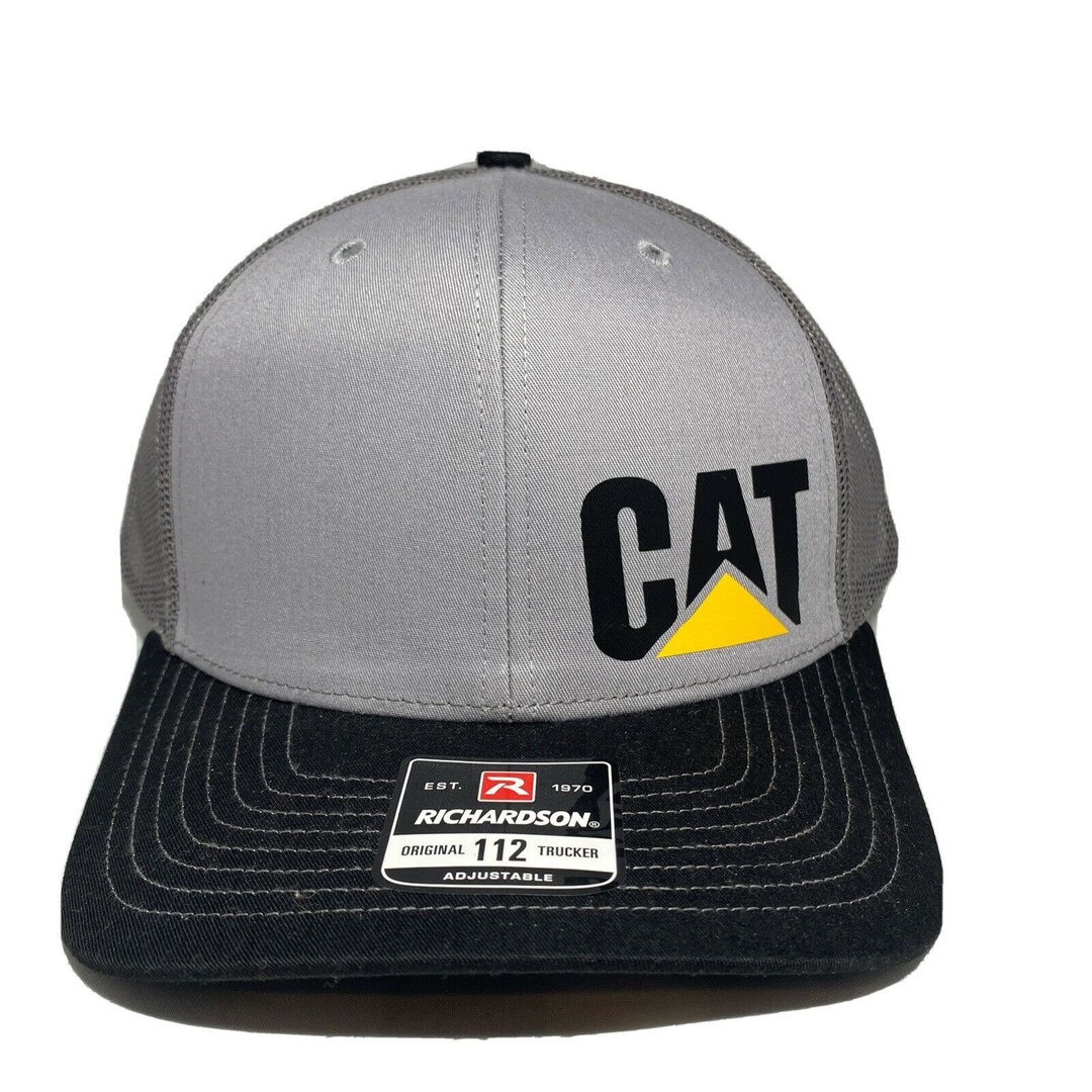 Caterpillar CAT Richardson 112 Snap Back Trucker Hat Etsy