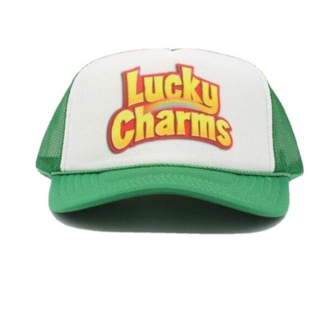 Lucky Charms Hat Vintage Trucker Hat Snap Back Adjustable. Etsy