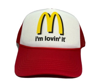 Mcdonalds Trucker Hat Mesh Cap Snapback 