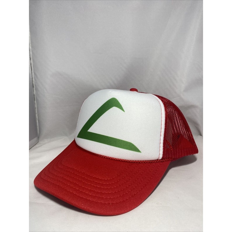 Ash Ketchum Vintage Trucker Hat Etsy
