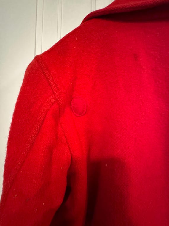 1950’s Wool Jacket Native School Patch - image 8