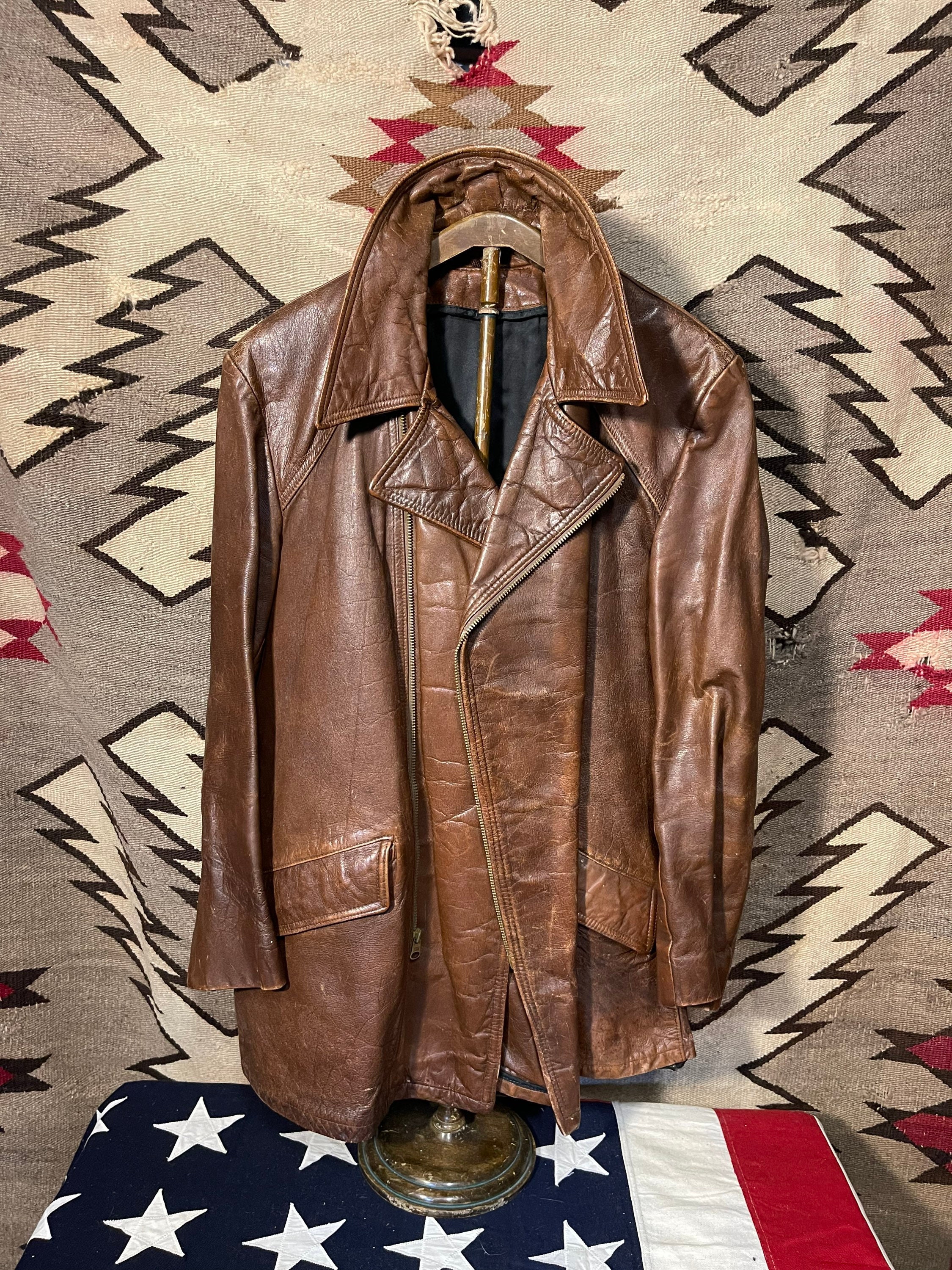 Lewis Leather Jacket - Etsy