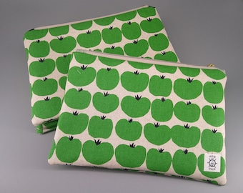 The Farmers Market Stash - Medium Zipper Pouch - 10" x 7" M132 M133 M134