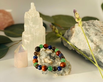 Meditation Bracelet & Oil Set
