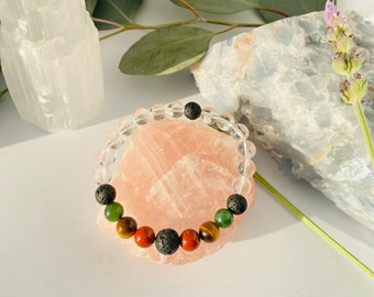 Meditation Bracelet & Oil Set