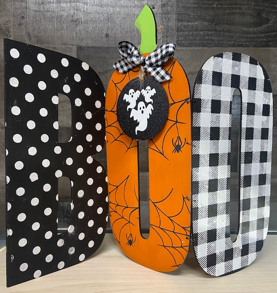 BOO DIY with Wire Unpainted