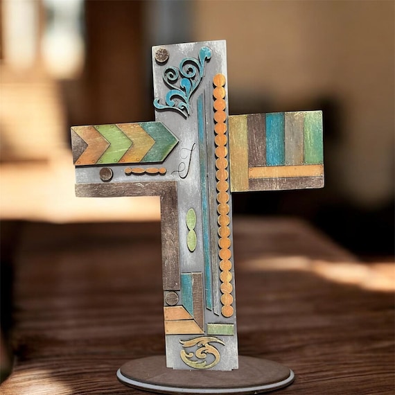 Vintage Cross DIY kit Unpainted