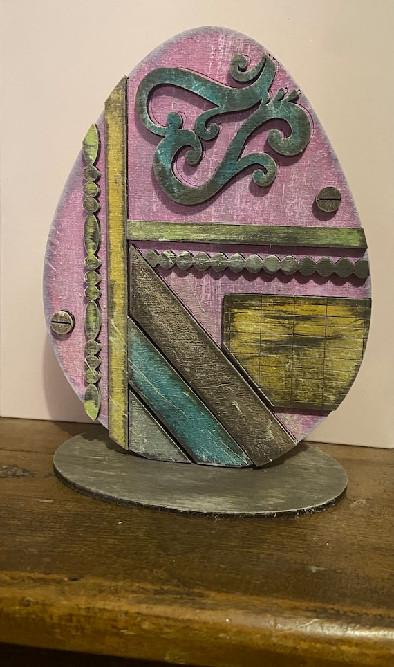 DIY Vintage Easter Egg Unpainted