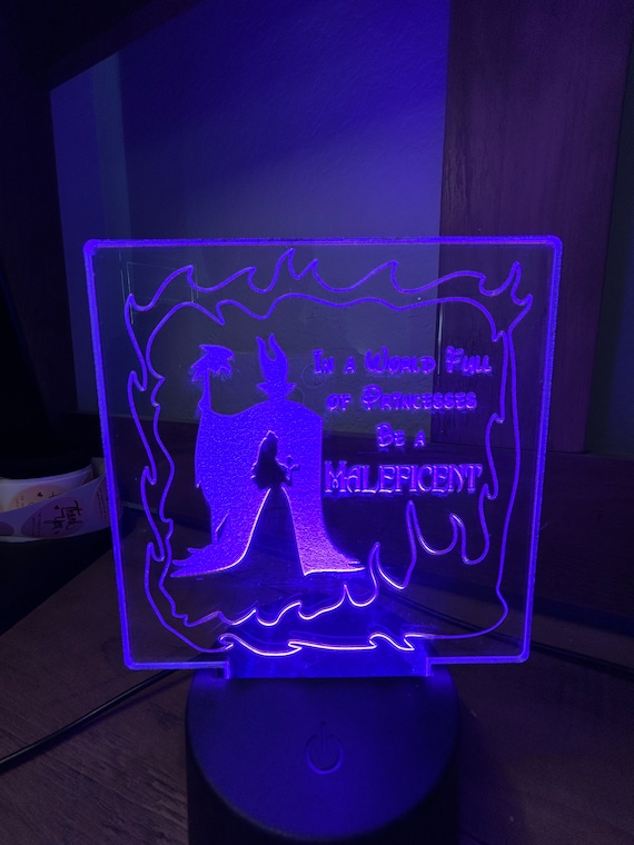 Be a Maleficent Desk Light