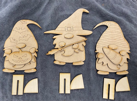DIY Halloween Gnomes unpainted