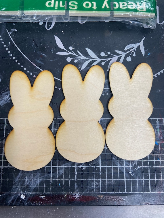DIY Peep Bunnies unpainted
