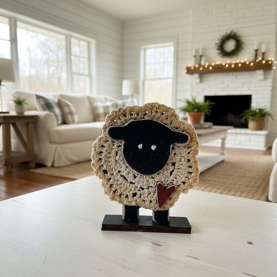 SVG file Primitive Little Lamb Shelf Sitter (No Physical Item)