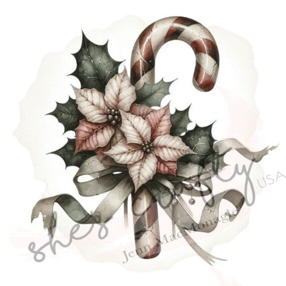 Candycanes Printable BUNDLE (Not a physical item)