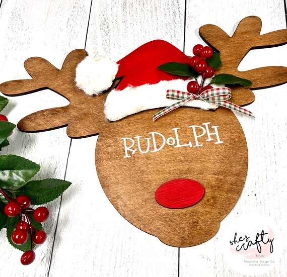 DIY Reindeer cutout! UNPAINTED