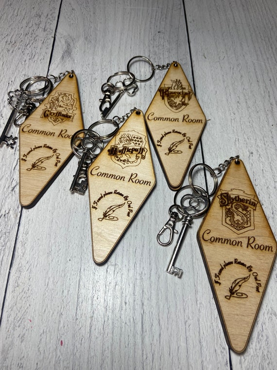 Wizard House Common Room Key Chain