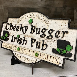 Irish Pub sign SVG Digital File I