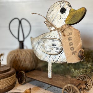 Duckling Pull Toy Laser SVG File (Glowforge or other lasers)
